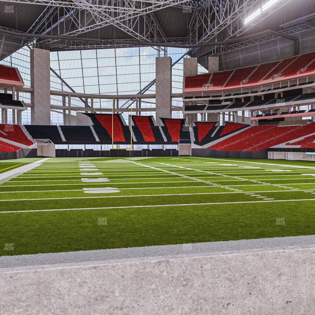 Mercedes-Benz Stadium - Section West Field Suite 15 Seat View