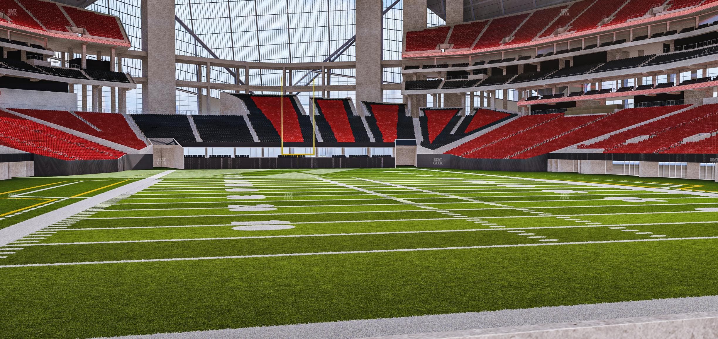 Mercedes-Benz Stadium - Section West Field Suite 15 Seat View