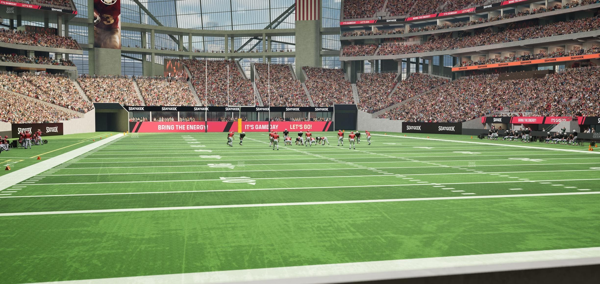 Mercedes-Benz Stadium - Section West Field Suite 15 Seat View