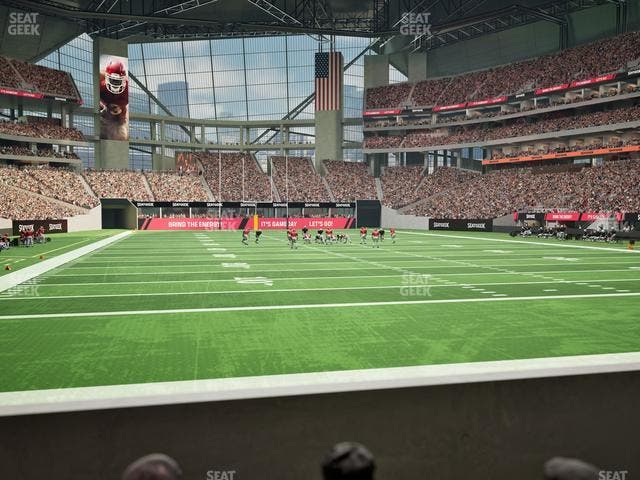 Mercedes-Benz Stadium - Section West Field Suite 15 Seat View