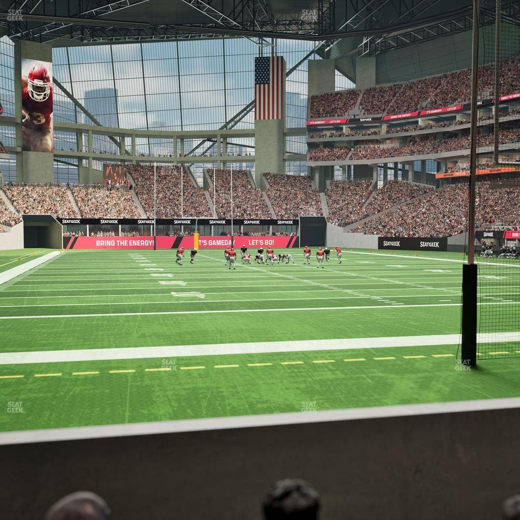 Mercedes-Benz Stadium - Section West Field Suite 15 Seat View