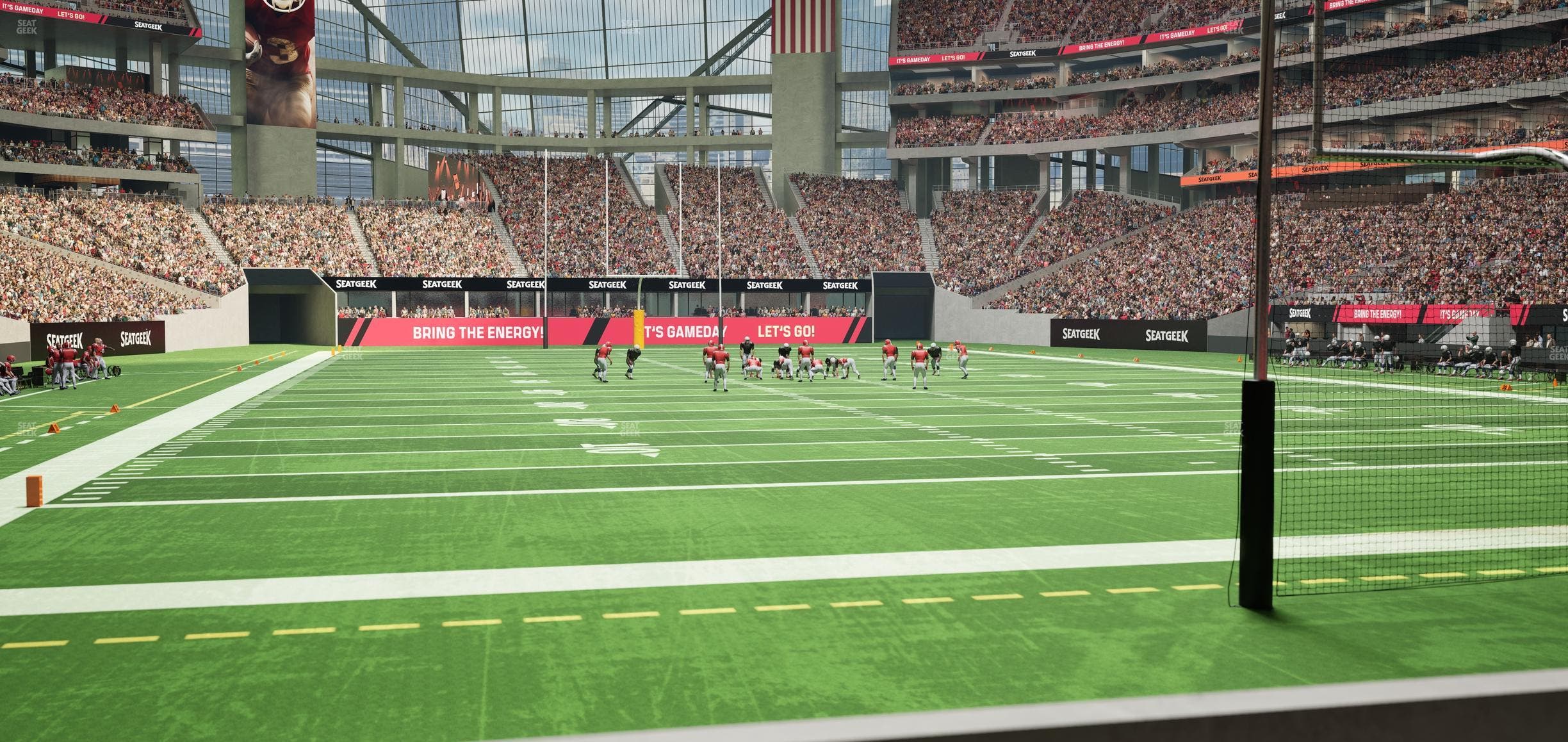 Mercedes-Benz Stadium - Section West Field Suite 15 Seat View