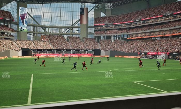 Mercedes-Benz Stadium - Section West Field Suite 16 Seat View