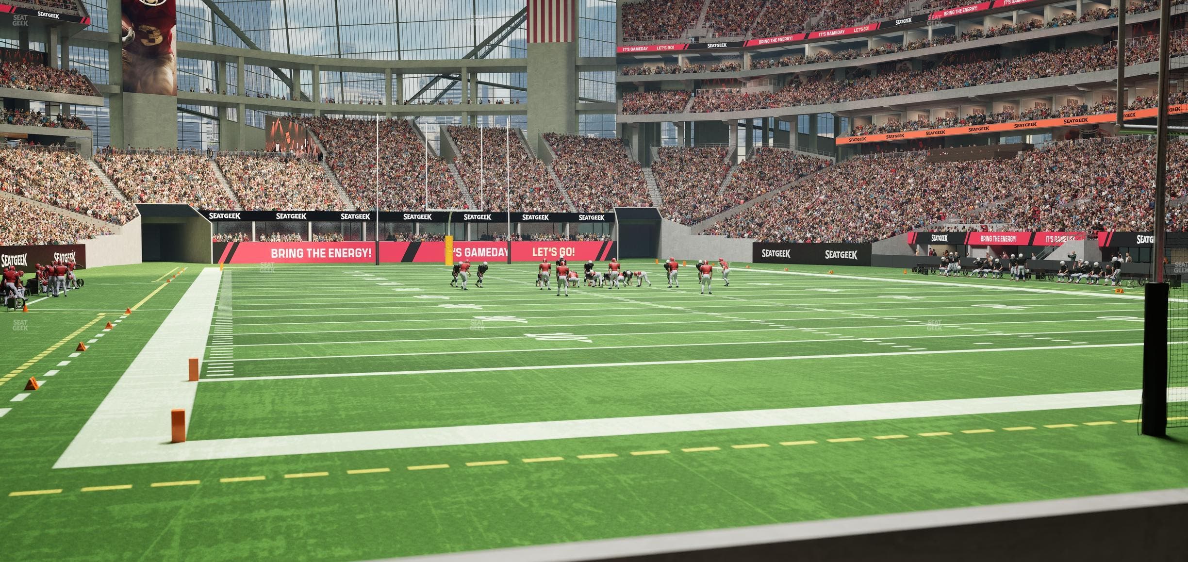 Mercedes-Benz Stadium - Section West Field Suite 16 Seat View