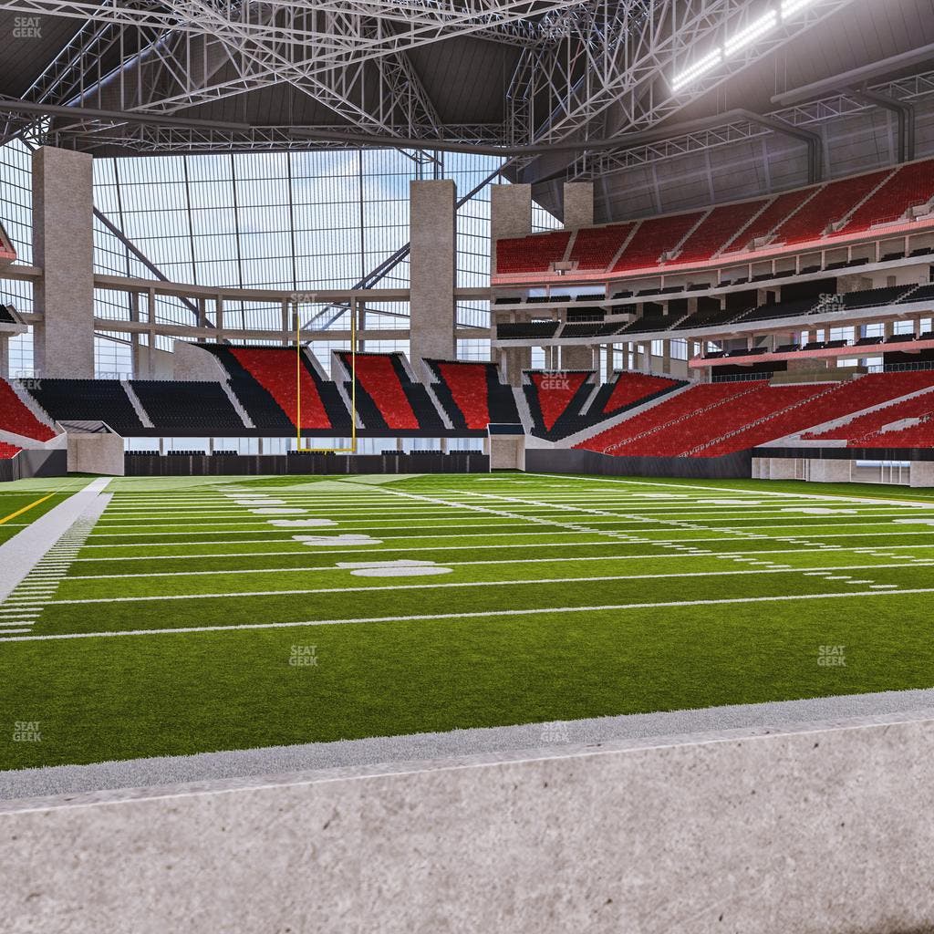 Mercedes-Benz Stadium - Section West Field Suite 16 Seat View
