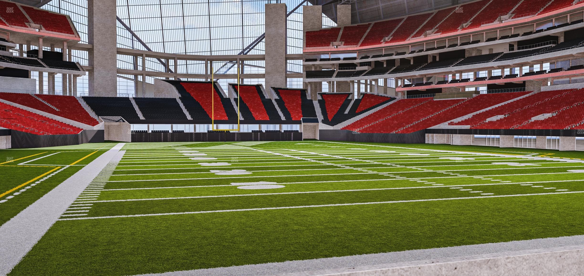 Mercedes-Benz Stadium - Section West Field Suite 16 Seat View