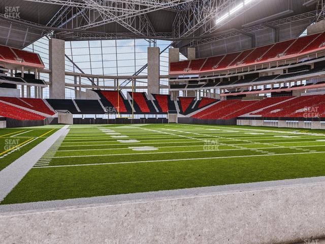 Mercedes-Benz Stadium - Section West Field Suite 16 Seat View