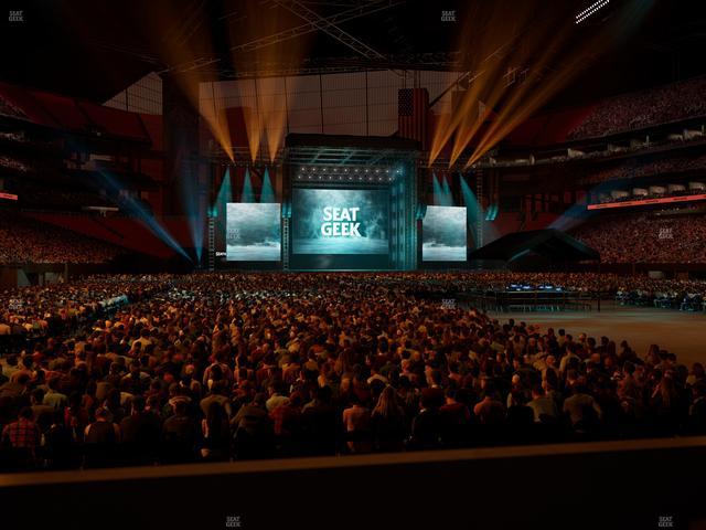 Mercedes-Benz Stadium - Section West Field Suite 16 Seat View