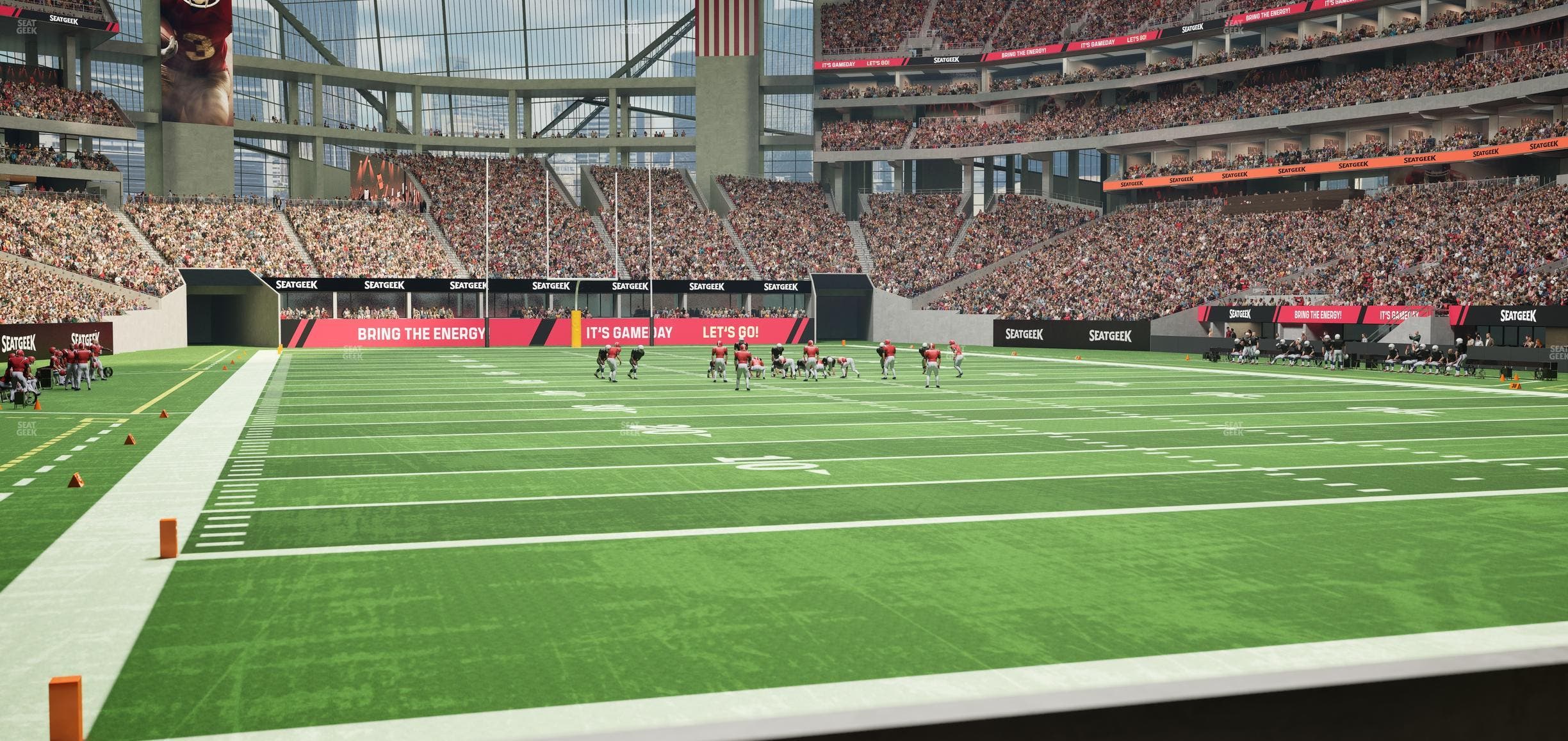 Mercedes-Benz Stadium - Section West Field Suite 16 Seat View