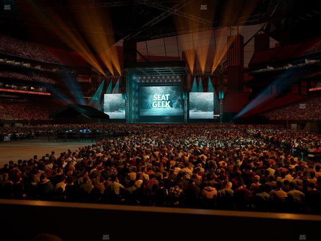 Mercedes-Benz Stadium - Section West Field Suite 9 Seat View