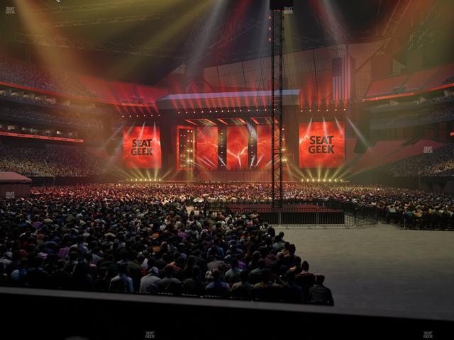 Mercedes-Benz Stadium - Section West Field Suite 9 Seat View