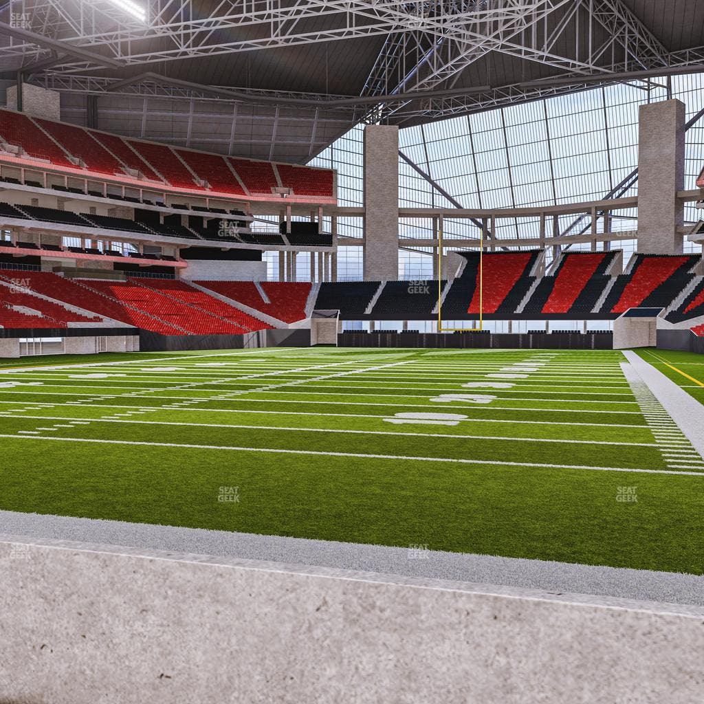Mercedes-Benz Stadium - Section West Field Suite 9 Seat View