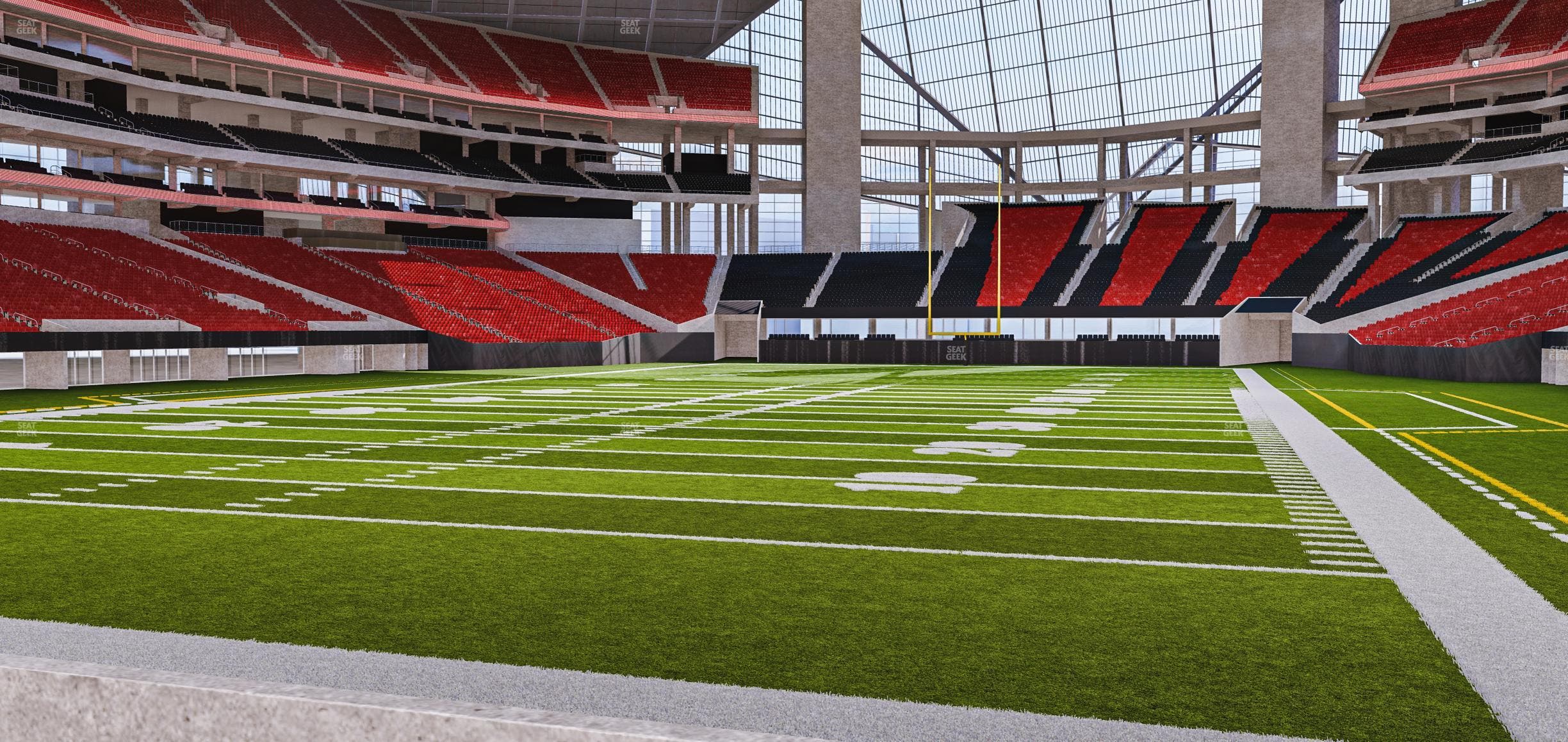 Mercedes-Benz Stadium - Section West Field Suite 9 Seat View