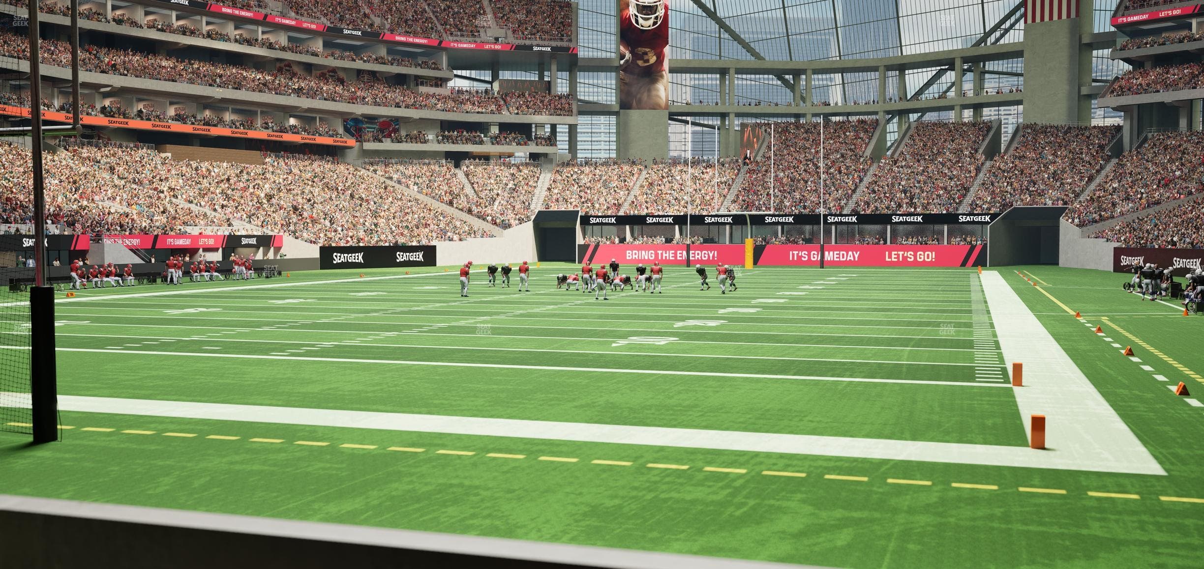 Mercedes-Benz Stadium - Section West Field Suite 9 Seat View