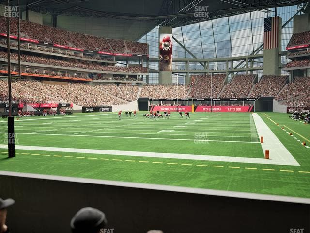 Mercedes-Benz Stadium - Section West Field Suite 9 Seat View