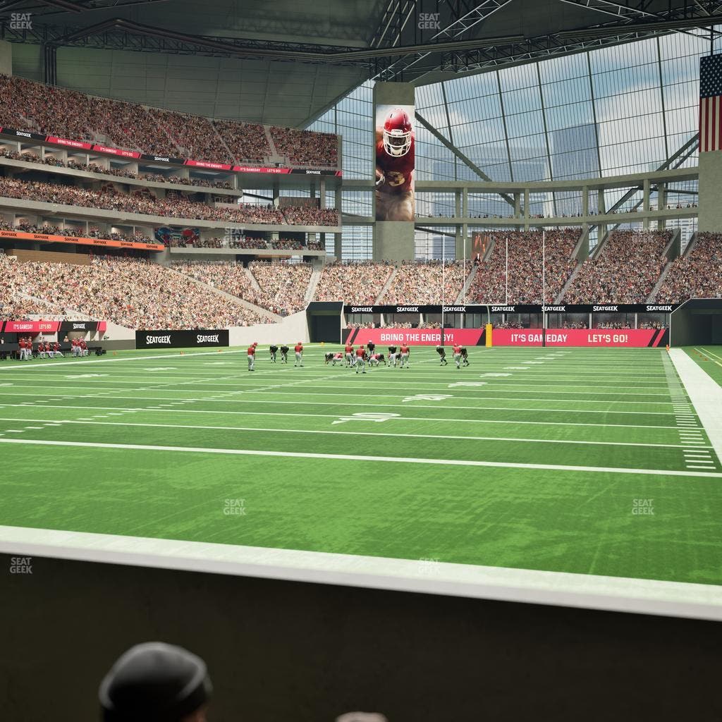 Mercedes-Benz Stadium - Section West Field Suite 9 Seat View