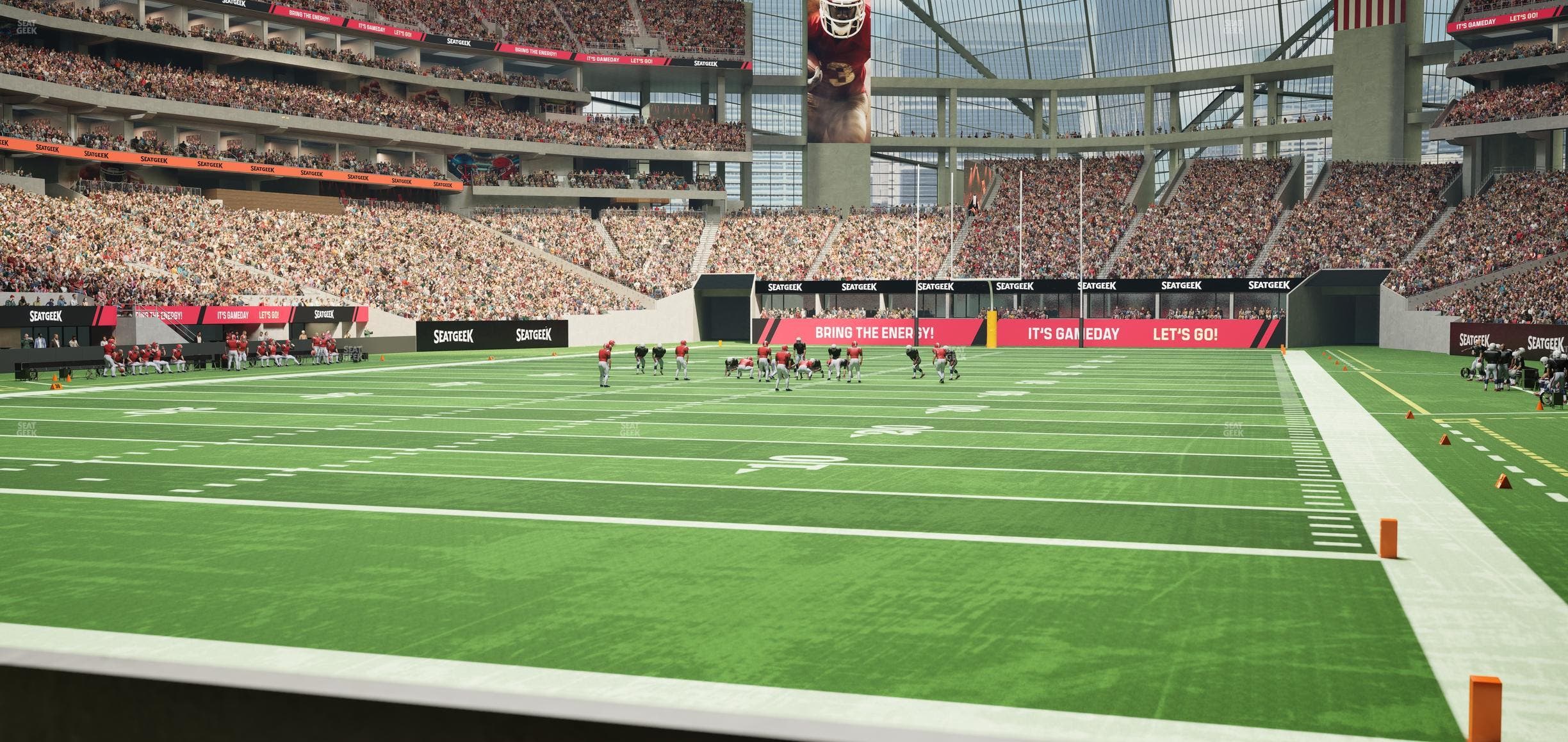 Mercedes-Benz Stadium - Section West Field Suite 9 Seat View