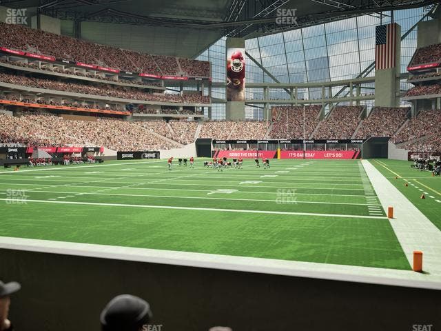 Mercedes-Benz Stadium - Section West Field Suite 9 Seat View