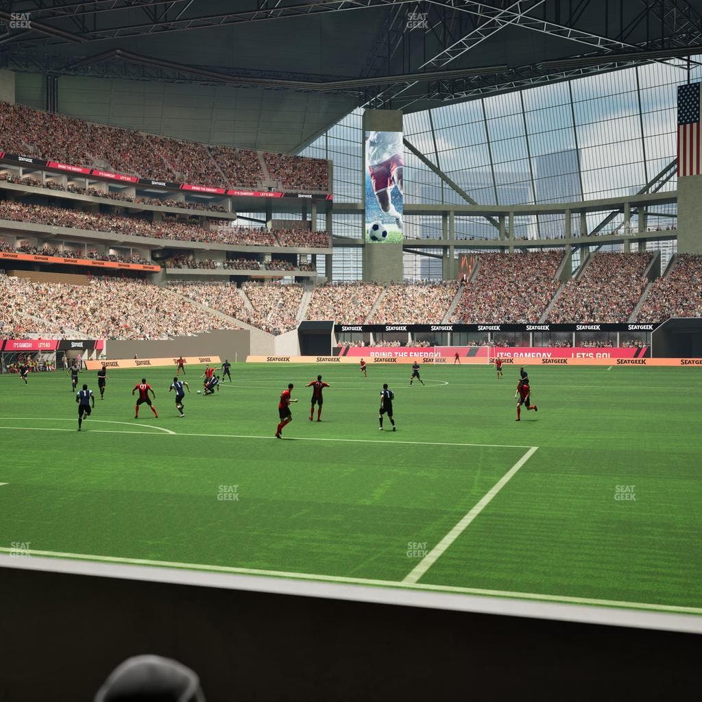Mercedes-Benz Stadium - Section West Field Suite 9 Seat View