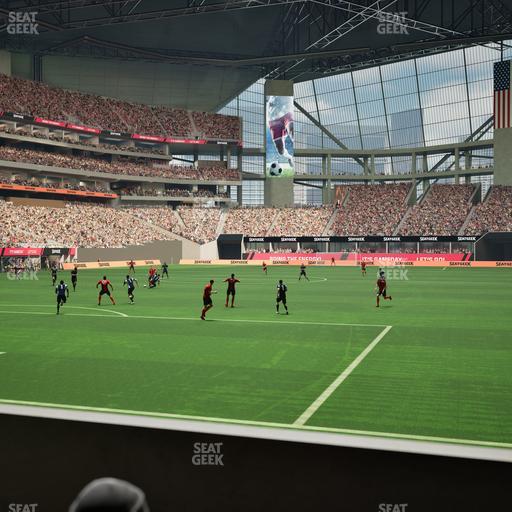 Mercedes-Benz Stadium - Section West Field Suite 9 Seat View