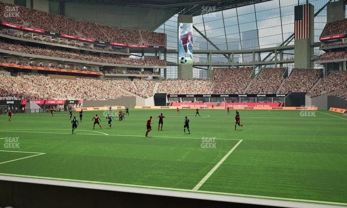 Mercedes-Benz Stadium - Section West Field Suite 9 Seat View