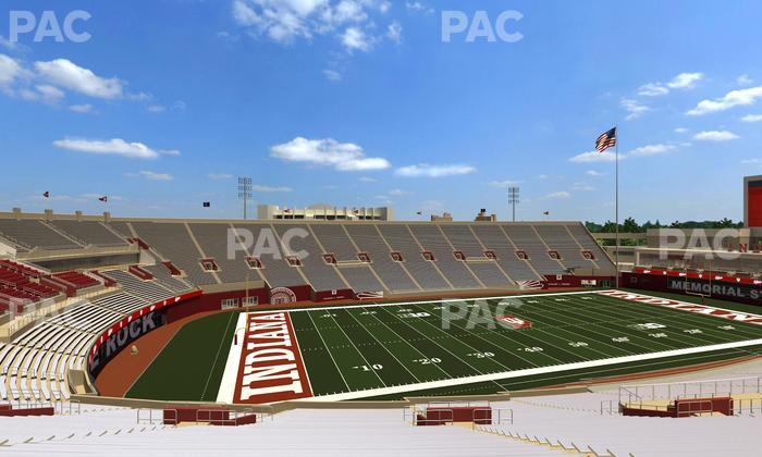 Merchants Bank Field at Memorial Stadium - Section 110 Seat View