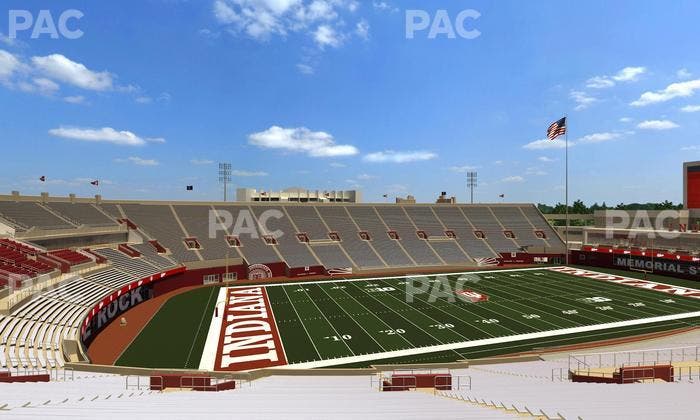 Merchants Bank Field at Memorial Stadium - Section 110 Seat View