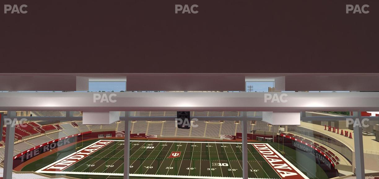 Merchants Bank Field at Memorial Stadium - Section Club 402 Seat View