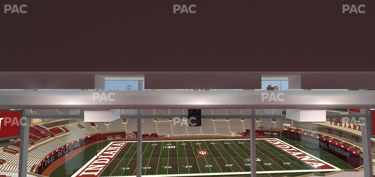 Merchants Bank Field at Memorial Stadium - Section Club 406 Seat View