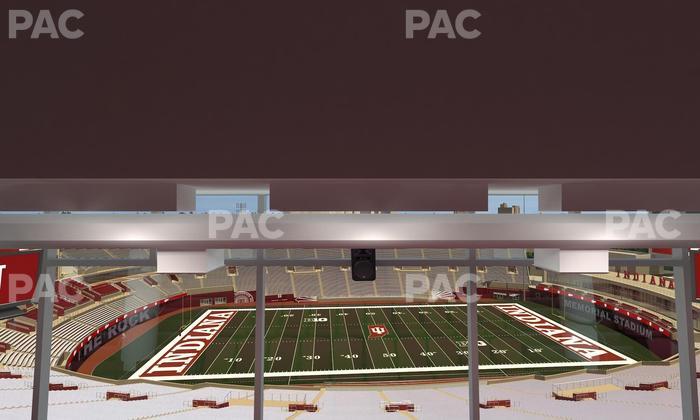 Merchants Bank Field at Memorial Stadium - Section Club 406 Seat View