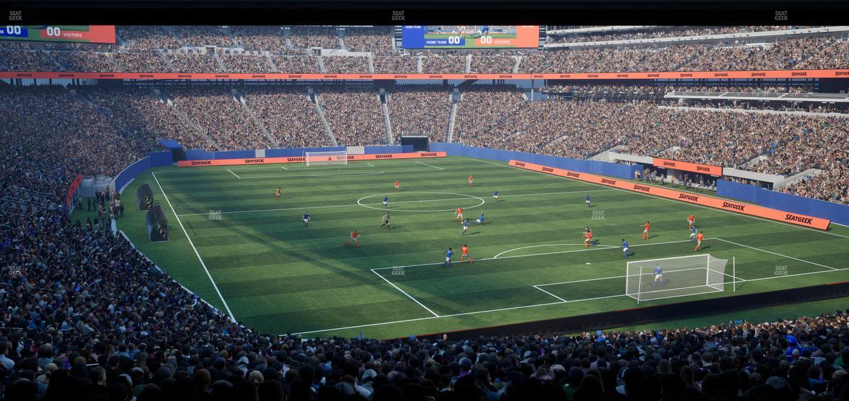 MetLife Stadium - Section 104 Seat View