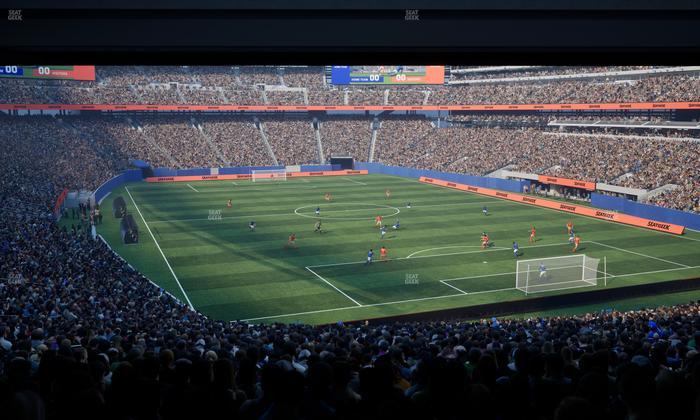 MetLife Stadium - Section 104 Seat View