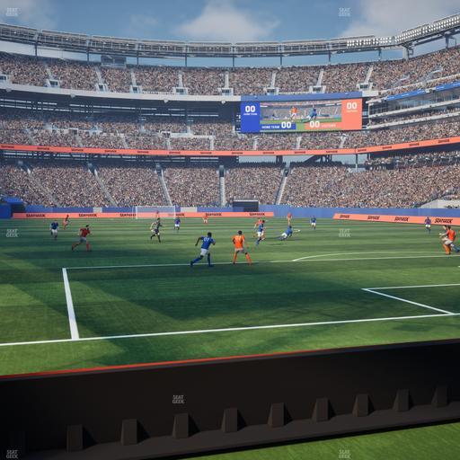 MetLife Stadium - Section 104 Seat View