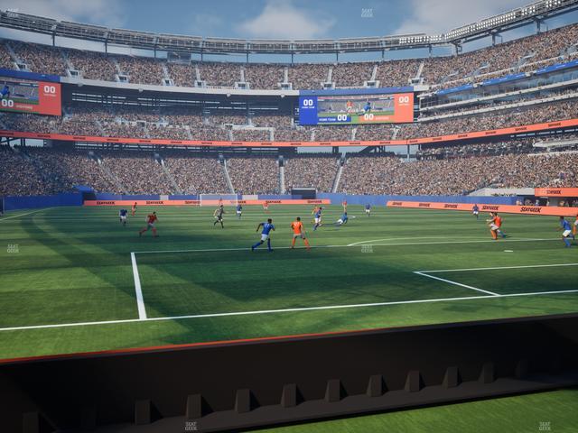 MetLife Stadium - Section 104 Seat View