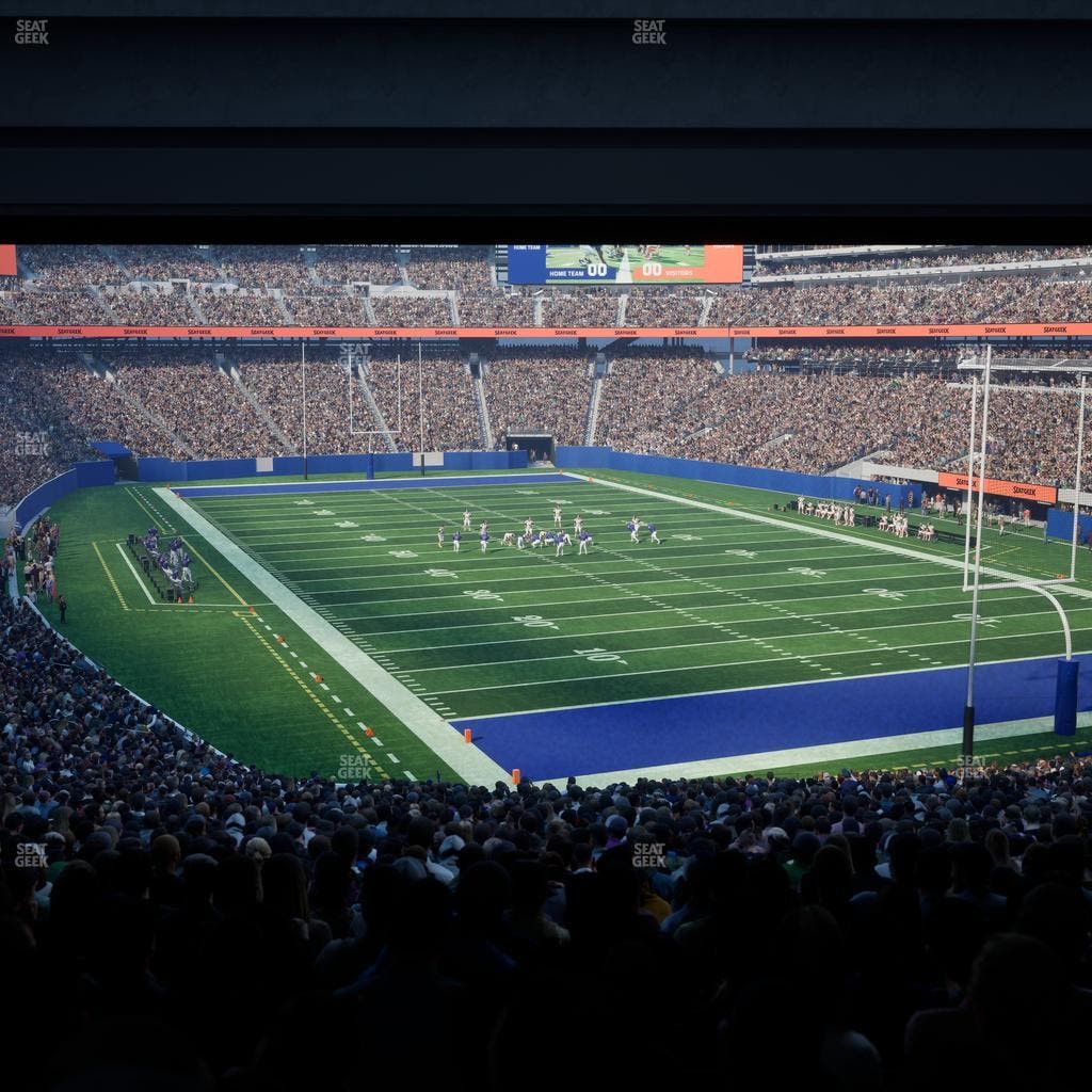 MetLife Stadium - Section 104 Seat View