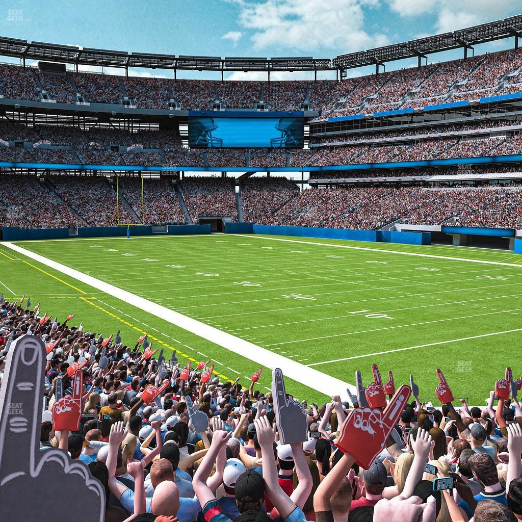MetLife Stadium - Section 106 Seat View