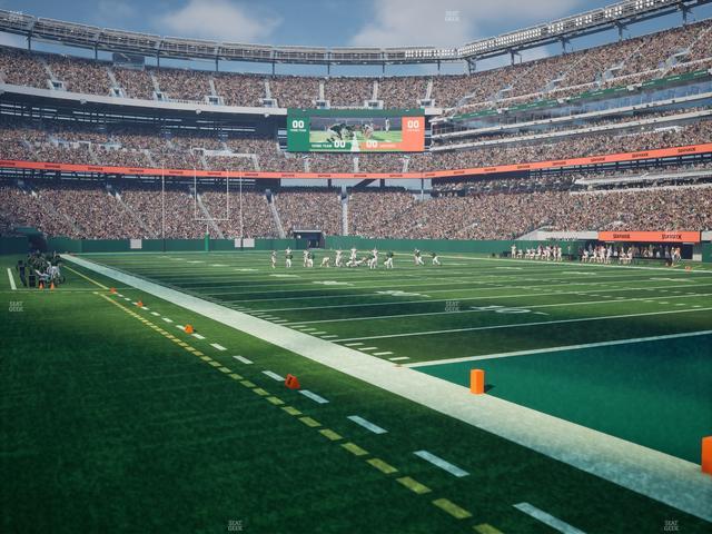 MetLife Stadium - Section 106 Seat View