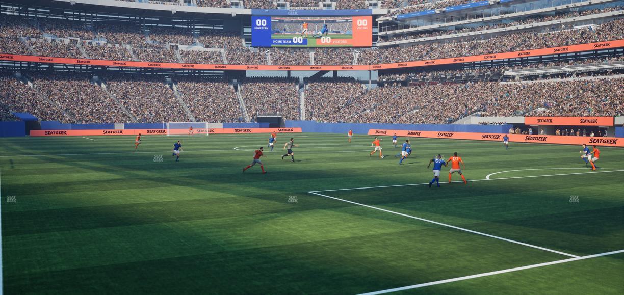 MetLife Stadium - Section 106 Seat View