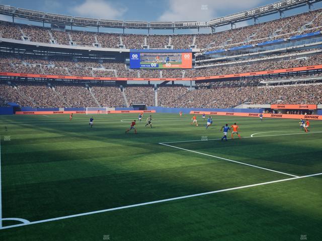 MetLife Stadium - Section 106 Seat View