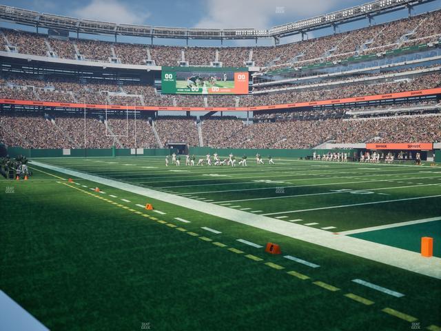 MetLife Stadium - Section 108 Seat View