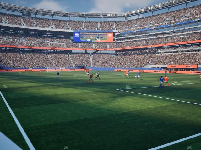 MetLife Stadium - Section 108 Seat View