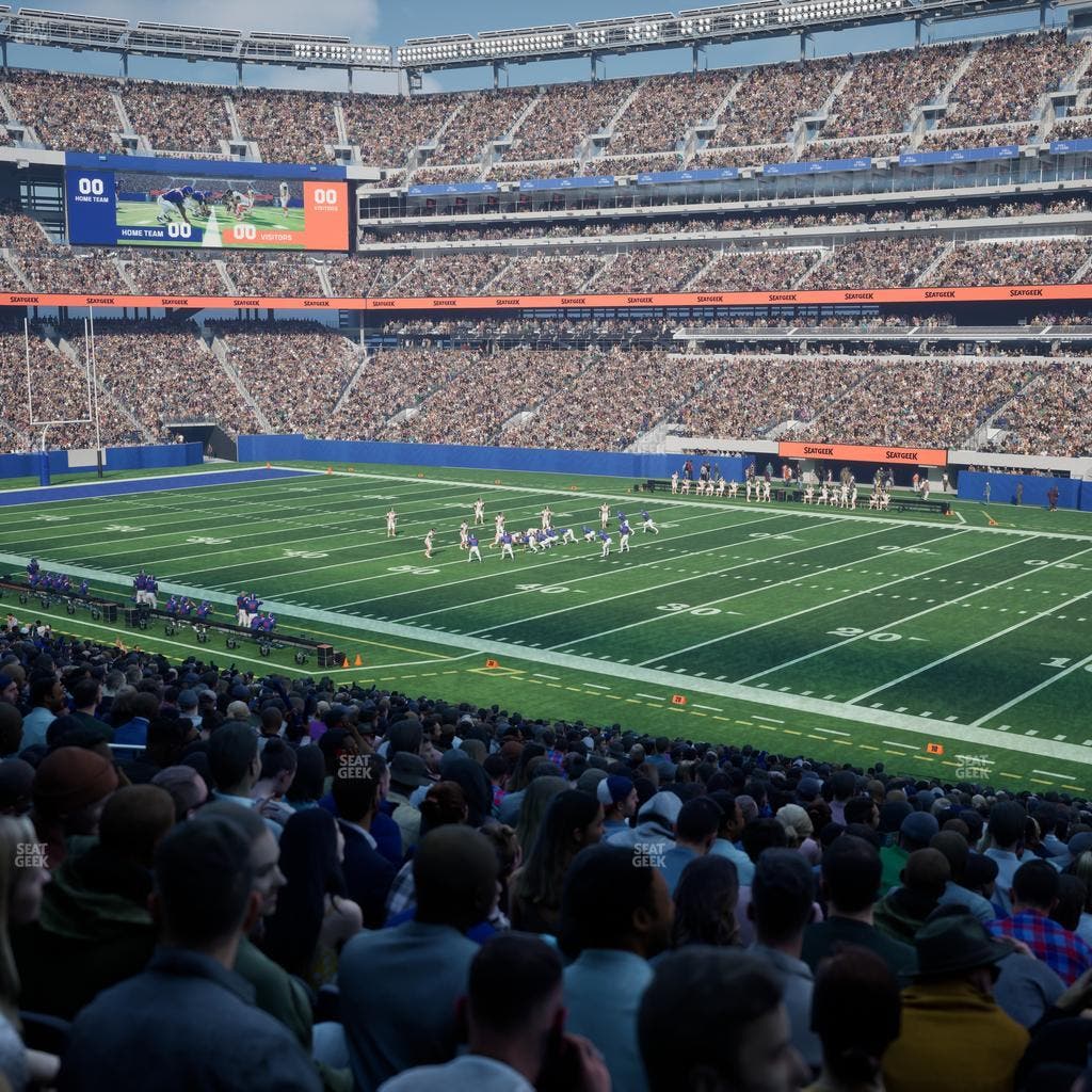 MetLife Stadium - Section 109 Seat View