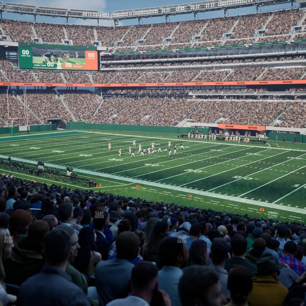 MetLife Stadium - Section 109 Seat View