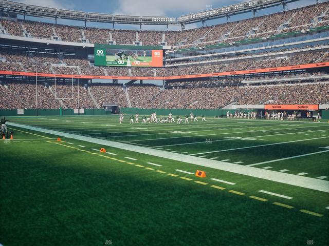 MetLife Stadium - Section 109 Seat View