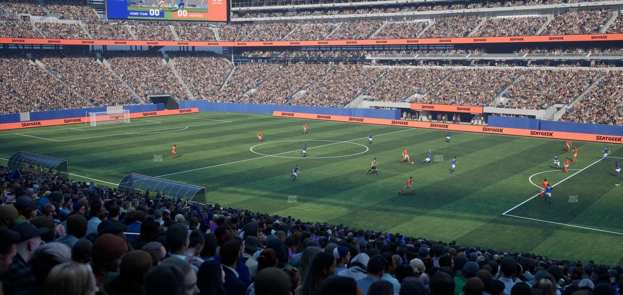 MetLife Stadium - Section 109 Seat View