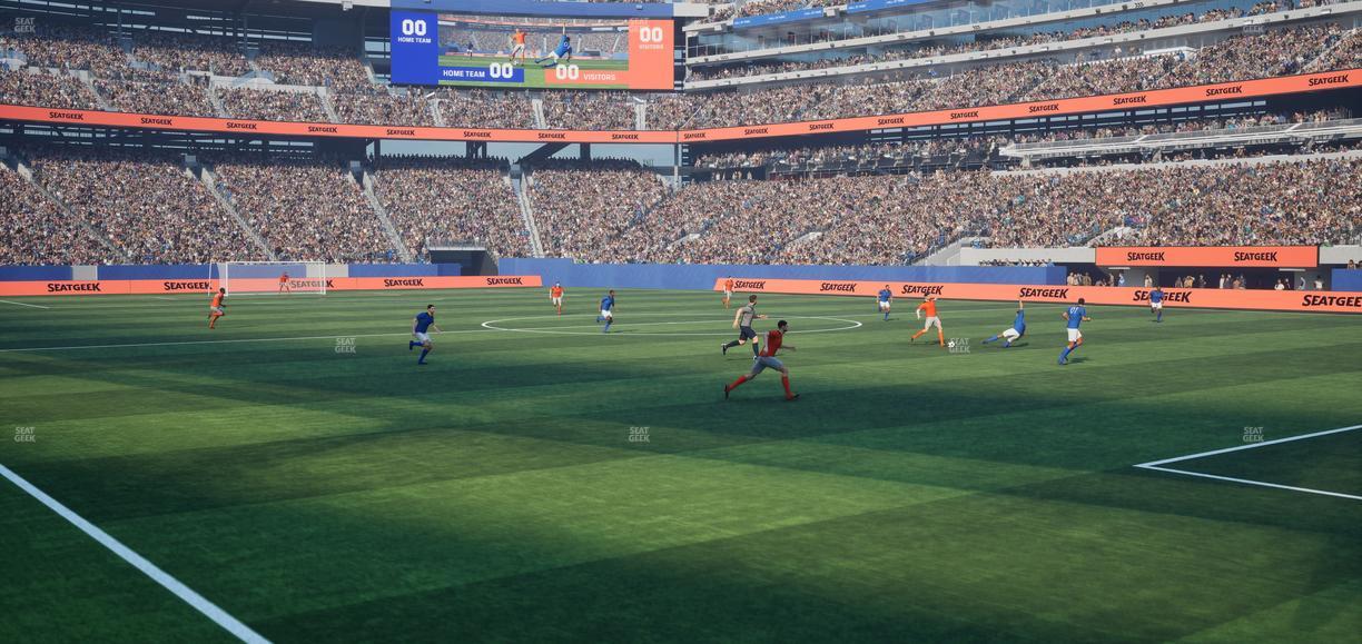 MetLife Stadium - Section 109 Seat View