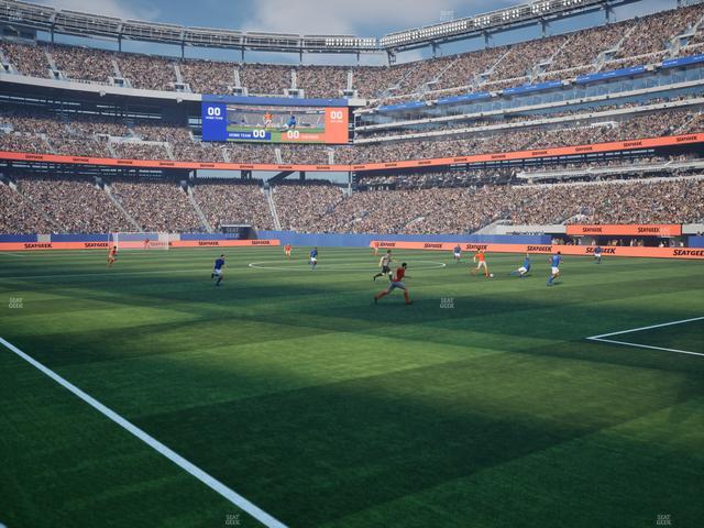 MetLife Stadium - Section 109 Seat View