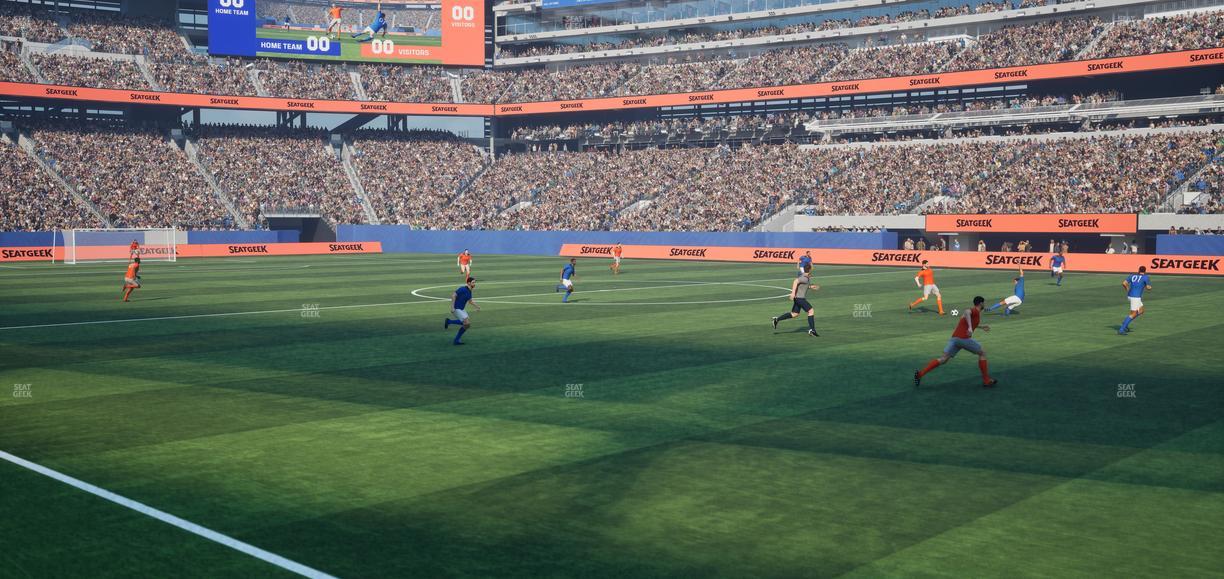 MetLife Stadium - Section 110 Seat View