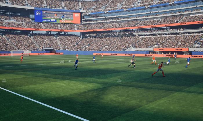 MetLife Stadium - Section 110 Seat View