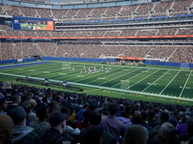 MetLife Stadium - Section 110 Seat View MetLife Stadium - Section 110 Seat View